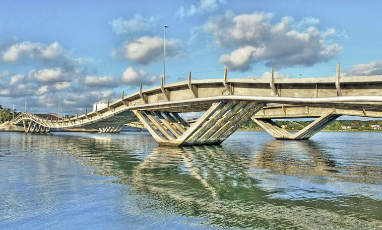 Caracoles - Puente de la Barra de Maldonado