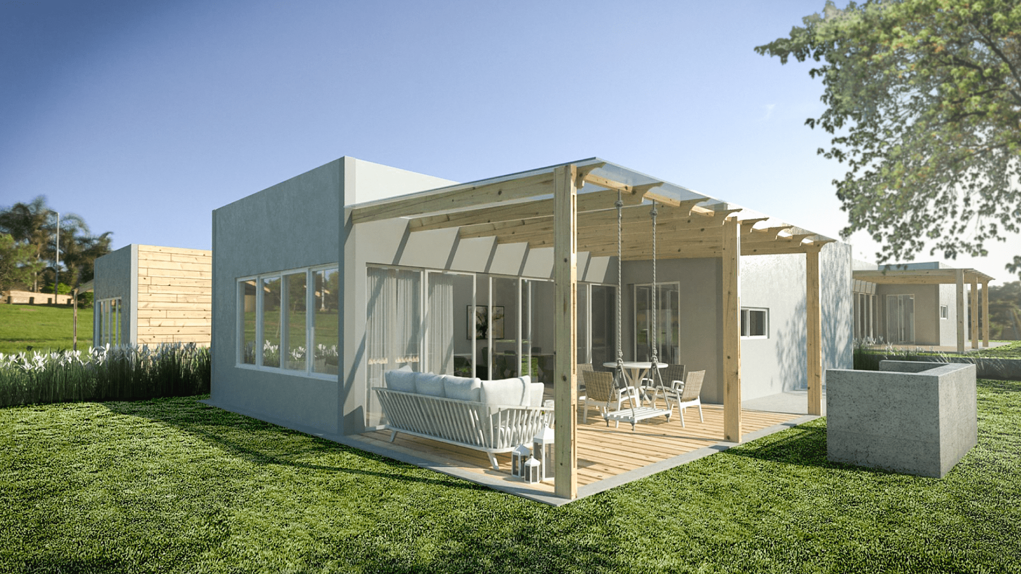 Caracoles - Eco houses vista aerea